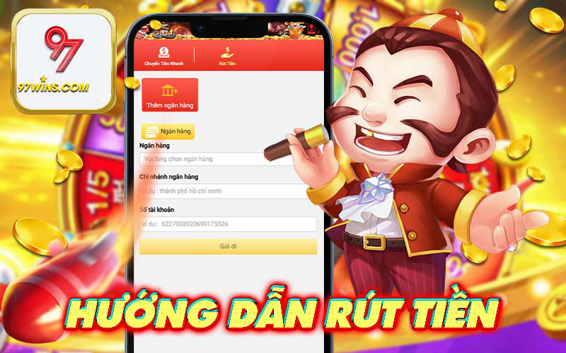 Hướng dẫn rút tiền từ nhà cái